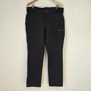 Duluth Trading 16 x 33 Pant Black Hills Slim Leg Water Repellent Pockets Hiking